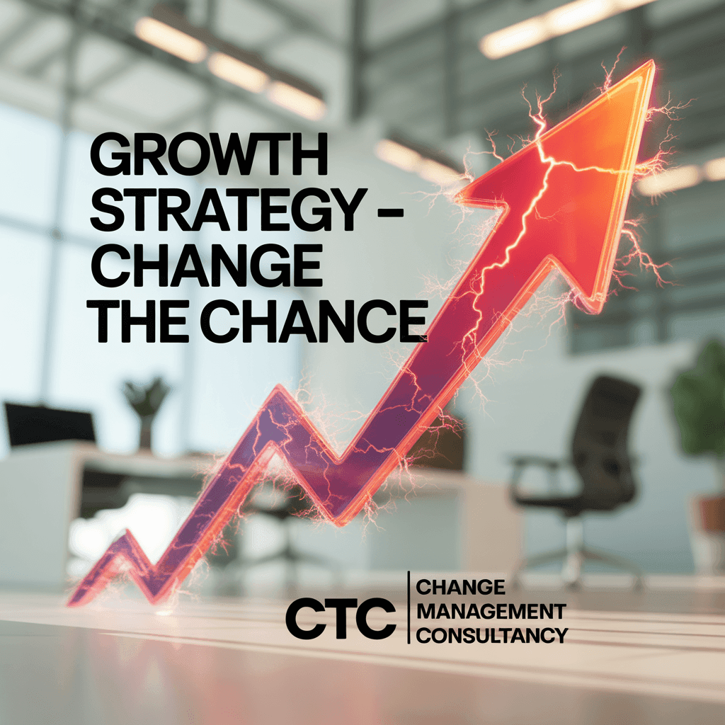 Kasvustrategia - Muutos asetetun tavoitteen mukaan