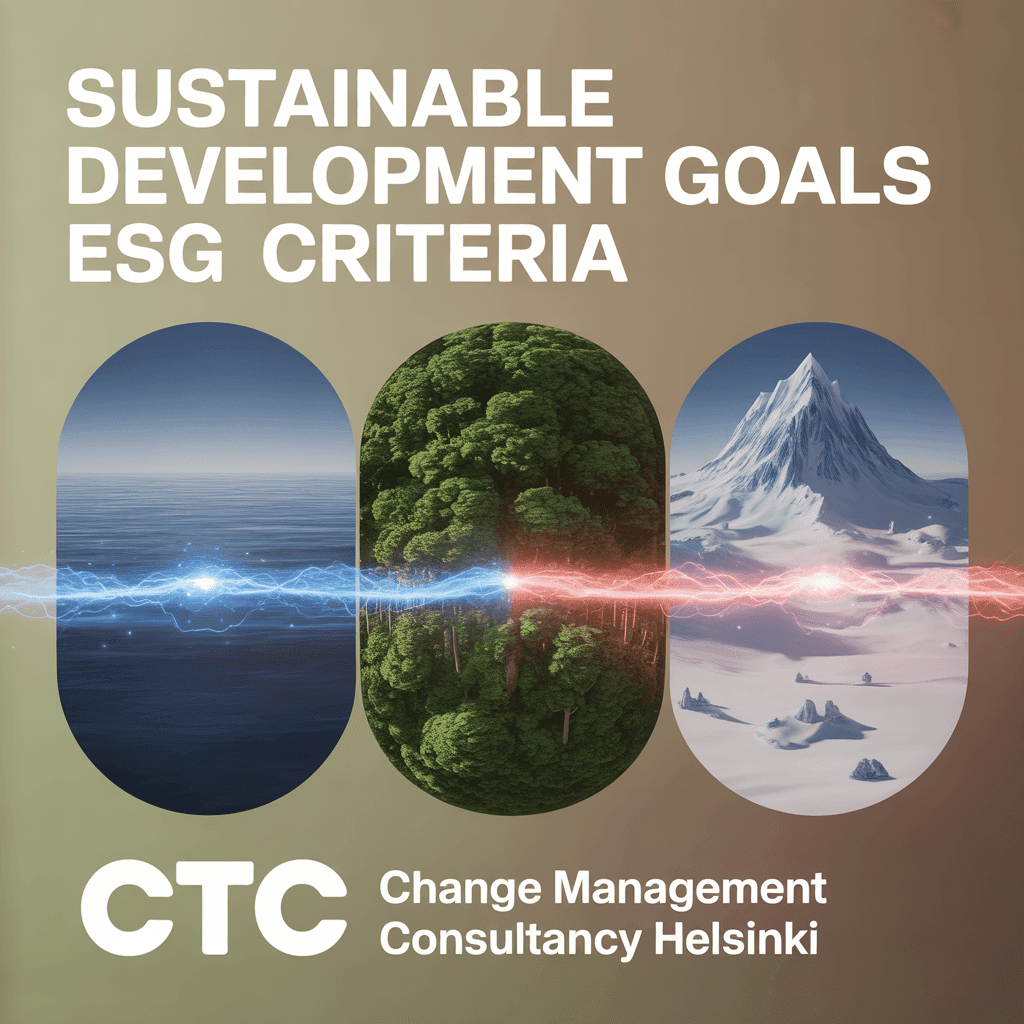 ESG -tekijät yrityksen strategiaan ja kuinka tavoitteet saavutetaan